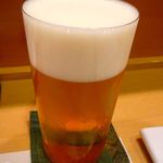 新ばし 星野 - 【生ビール】2013/8