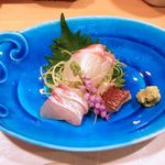 新ばし 星野 - 【鯛のお造り】◎2013/8