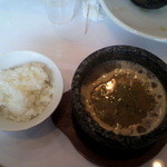 再加熱スープ割り