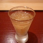 しゅん逢 紗々木 - ☆お食事はシャーベット的な梅酒でスタート!!☆