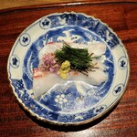ごだん 宮ざわ - フエフキダイ、煎り酒、塩麴、山葵