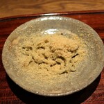 ごだん 宮ざわ - カラスミ蕎麦