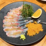 洋食 おがた - 石鯛のカルパッチョ　唐墨添え