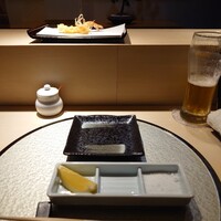 天冨良 銀座 よこ田 梅田別邸 - いただきます