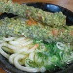 吉屋うどん - かしわおにぎりと稲荷♪