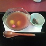 ぎをん 小森 - くりぜんざい（冷）1,030円