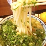 丸亀製麺 - かけうどん並280円