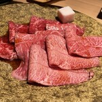 個室焼肉 銀座きたお - ミスジ、シンシン、カメノコ