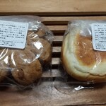 パンと焼菓子 ohana - パンの袋の裏面