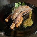 カフェ ド ブリック - ソーセージ盛り合わせ