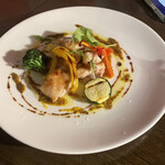 カフェ ド ブリック - 地鶏のグリル