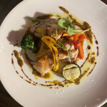 カフェ ド ブリック - 地鶏のグリル