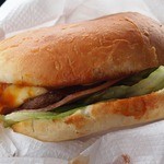 からつバーガー - スぺシャルバーガー460円