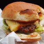 からつバーガー - 分厚いチーズが濃厚