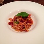 Ristorante Sasaki - タコとビーンズの冷製米粉パスタ