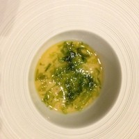 ラ・フェット ひらまつ - 白ウニと岩海苔のジュレ