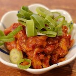 動物園前もつ鍋屋 - チャンジャ