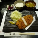 Nihombashi Yoshiba - 群馬県産上ロースカツ定食