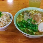 アワセそば食堂 - そばとジューシー