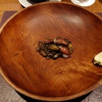 アカ - 蛍烏賊とホワイトアスパラのパエリア アイオリソースを添えて