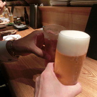 魚匠 銀平 道頓堀店 - 久々の乾杯～♪