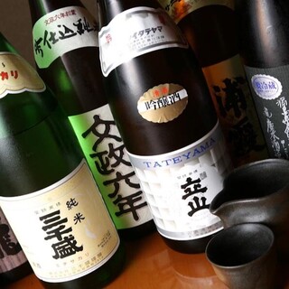 こだわりの日本酒