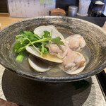 つきじ 文化人 - 蛤そば　　2,000円