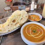 ヨコハマ アジアンダイニング&バー - ランチカレーセット（バターチキンカレー・1,000円）