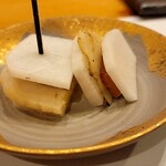 すし兆 - カラスミとタイラガイ