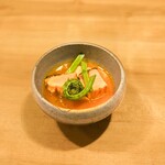ACiD brianza - 西京焼き、ホワイトアスパラフラン、こごみ