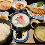 たにあらし - 日替わりランチ¥1000‼️毎回茶碗蒸し付き嬉しい⭐︎