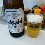 新福菜館 - 瓶ビール