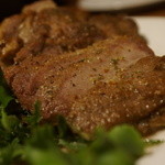 バール エ ターヴォラ カルダ ラ・ジョストラ - ローストポークのアリスタ！