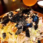 Akadori Sumiyaki Daiyasu - 鶏皮サラダ
