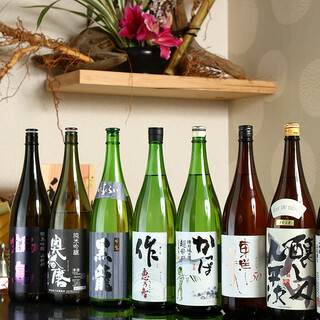 ＜＜Selected sake＞＞