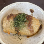 蕎麦玄 - サービスの蕎麦がき。熱々です。