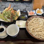 蕎麦玄 - 寒晒し天ぷらざる