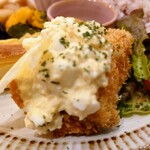 ホーム カフェ リノリノ - 鮮魚のフリット