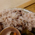 ホーム カフェ リノリノ - 五穀米