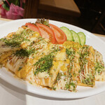 お好み焼き てな - チーズオムレツ