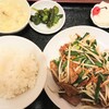 環球中華食堂 - レバニラ炒め定食￥850(税込)ライス少な目