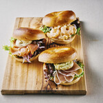 miele the DINER cafe - 三種のベーグル