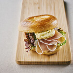 miele the DINER cafe - 生ハムのベーグル
