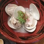 さかなと炭火 魚太朗 - ハマグリの酒蒸し