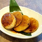 Yam grilled in Kyushu soy sauce