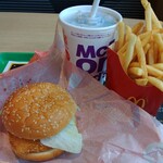 マクドナルド - 料理写真:ドリンクはコーラ。絶対コーラ