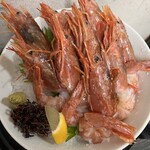 ひょっとこ - 赤海老の刺身