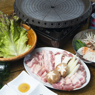 Yonezawa pork samgyeopsal