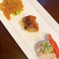 過門香 點 有楽町イトシア店 - 前菜3種盛り合わせ