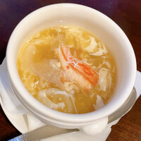 過門香 點 有楽町イトシア店 - 蟹とフカヒレのスープ